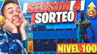 ¡SORTEO PASE DE BATALLA *TEMPORADA 4 de FORTNITE* - TheGrefg