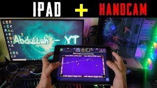 8 BALL POOL iPad + HANDCAM