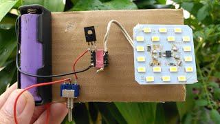 Make Simple Inverter 3.7v To 220v With Transistor b772 - 3.7V to 220V using old mobile chargre