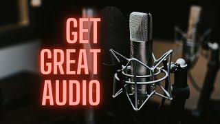 From Bad to GREAT Audio in your VIDEOS - 5 steps