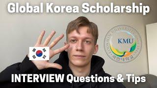 KGSP Interview Questions and Tips #kgsp #gks #studyinkorea