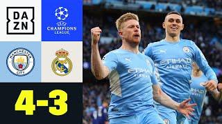 Irres Sieben-Tore-Spektakel im Etihad Man City - Real Madrid 43  UEFA Champions League  DAZN