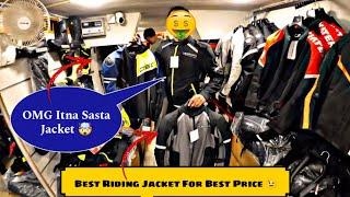 finally Humne Riding Jacket Le liya  Cheapest Riding Jacket Shop In Delhi Karol Bagh Xtm Rider