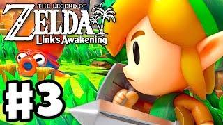 The Legend of Zelda Links Awakening - Gameplay Part 3 - Key Cavern Nintendo Switch