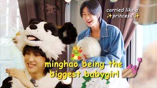 proof that minghao is the biggest babygirl in seventeen  the8