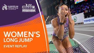 Sawyers bounds to long jump gold with 7.00m  Womens Long Jump Final  Event Replay  Istanbul 2023