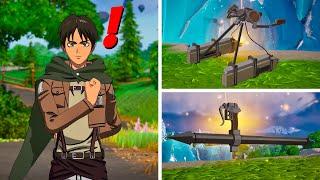 Fortnite ODM Mythic Weapons Location Guide Boss Eden Jaeger?