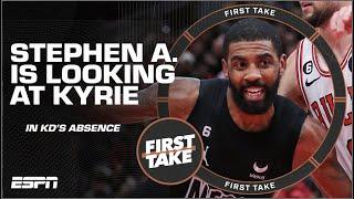 Stephen A. on Nets without KD WASSUP Kyrie Irving   First Take