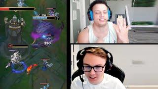 CAEDREL REACTS TO INSANE ELK PENTAKILL  PRO PLAYER FALLS ON THE GROUND DURING FINALS  LOL MOMENTS