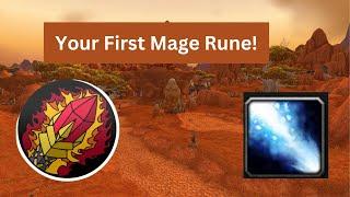 First Mage Rune Ice Lance TrollOrc Zone Season of Discovery World of Warcraft Classic +