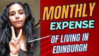  Monthly expense in edinburgh Scotland 2023 for couple student