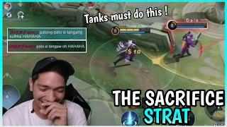 All Tank should do the Sacrifice Strat  Khufra Gameplay  MLBB