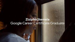 Zizipho Data Analytics Certificate Graduate