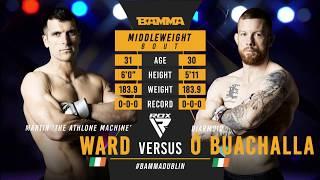 BAMMA 35 Martin Ward vs Diarmuid OBuachalla