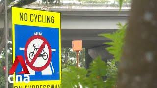 Over 170 cyclists e-bike and PMD riders caught travelling illegally on expressways last year