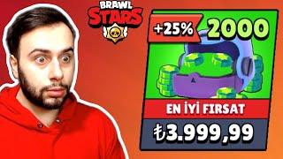 ZENGİN HESABA 2000 ELMAS SATIN ALDIM  - BRAWL STARS