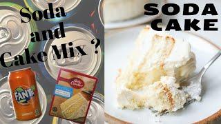 2 Ingredient Soda Cake - Unreal