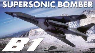 Rockwell B-1 Lancer The Bone  The Evolution Of The Supersonic Bomber  Upscaled Documentary