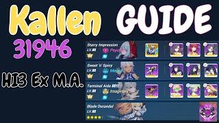 Kallen 31946 SI SnS TA Memorial Arena GUIDE - Honkai Impact 3 Exalted MA