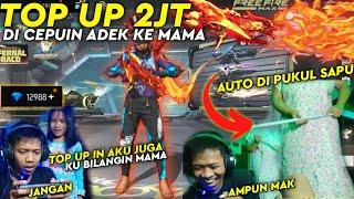 DI CEPUIN ADEK‼️BILANG KE MAMA KALO GW TOP UP 2JT AUTO DI PUKUL SAPU‼️