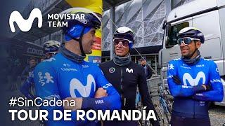 #SinCadena Nuestros primeros días en el Tour de Romandía 2024  Movistar Team