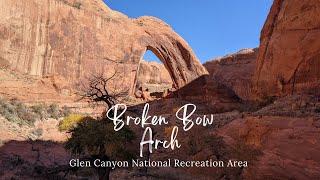 Hiking to Broken Bow Arch  Glen Canyon National Recreation Area