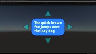 Auto Resizable Text Background  in Unity Game Engine