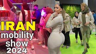 Walking around iran mobility show 2024  lets find out  Shiraz vlog  IRAN 