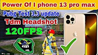 iphone 13 pro max pubg mobile 120 fps   I phone 13 pro max pubg mobilebgmi test 3.3 update.