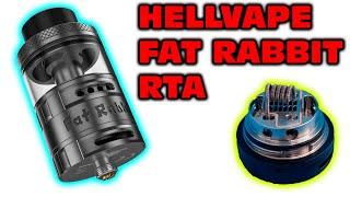 Hellvape FAT Rabbit RTA  INCLUDES BUILD TUTORIAL