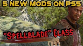 Baldurs Gate 3 5 New Mods on PS5  Wizards SpellBlade Subclass Vampire Race & More