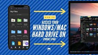 How To Access Windows MAC hard drive on iPhone RADNESS