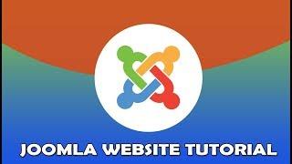 How to Make Website with Joomla - Joomla Website tutorial