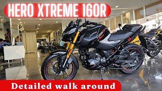 2024 Hero Xtreme 160R 4V most detailed ride review  tested in real time  powerbreakingfeel good