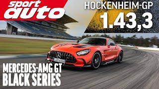 AMG GT Black Series faster than Porsche GT2 RS MR & Ferrari Pista  HOT LAP Hockenheim-GP sport auto