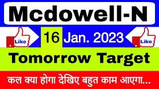 Mcdowell-N Share 16 January  Mcdowell-N Share price today  Mcdowell-N Share latest news