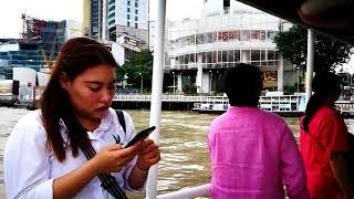 Ferry crossing #Chaophrayariver From #Bangkok to #Thonburi the old capital city of Thailand