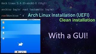 Installation of Arch Linux UEFI