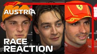 Drivers React After The Race  2024 Austrian Grand Prix