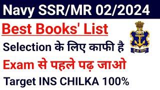 Navy MR & SSR Best Books For 022024  Batch Navy MR SSR Best Books