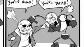 Sans and Papyrus get into a fight Undertale Comic Dub
