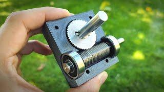 Making a Worm Gear using a Bolt