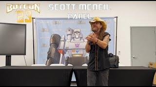 Botcon 2023 Scott McNeil Panel