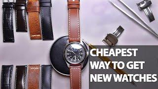Installing New Straps To Make Your Watch Collection Fun And New Again CHEAP