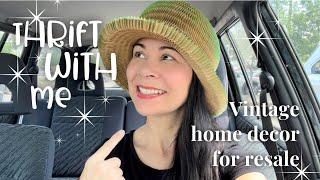 Thrifting Value Village For Vintage Home Decor For Resale 