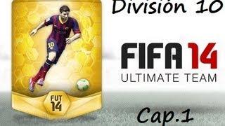 Fifa 14 Ultimate team  Road  to 1ºDivision  Temporada 10 1ºpartido