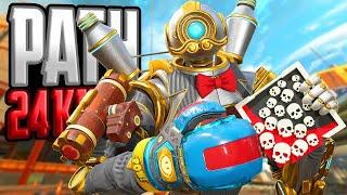 Pathfinder 24 KILLS and 4800 Damage Apex Legends Gameplay Season 20