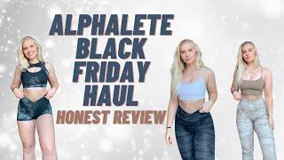 Alphalete Black Friday Haul - New Surface Collection HONEST REVIEW 