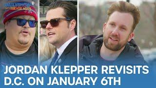 Jordan Klepper Runs Into Matt Gaetz In His January 6th Return to D.C.  The Daily Show