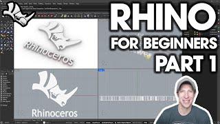 Getting Started with Rhino Part 1 - BEGINNERS START HERE